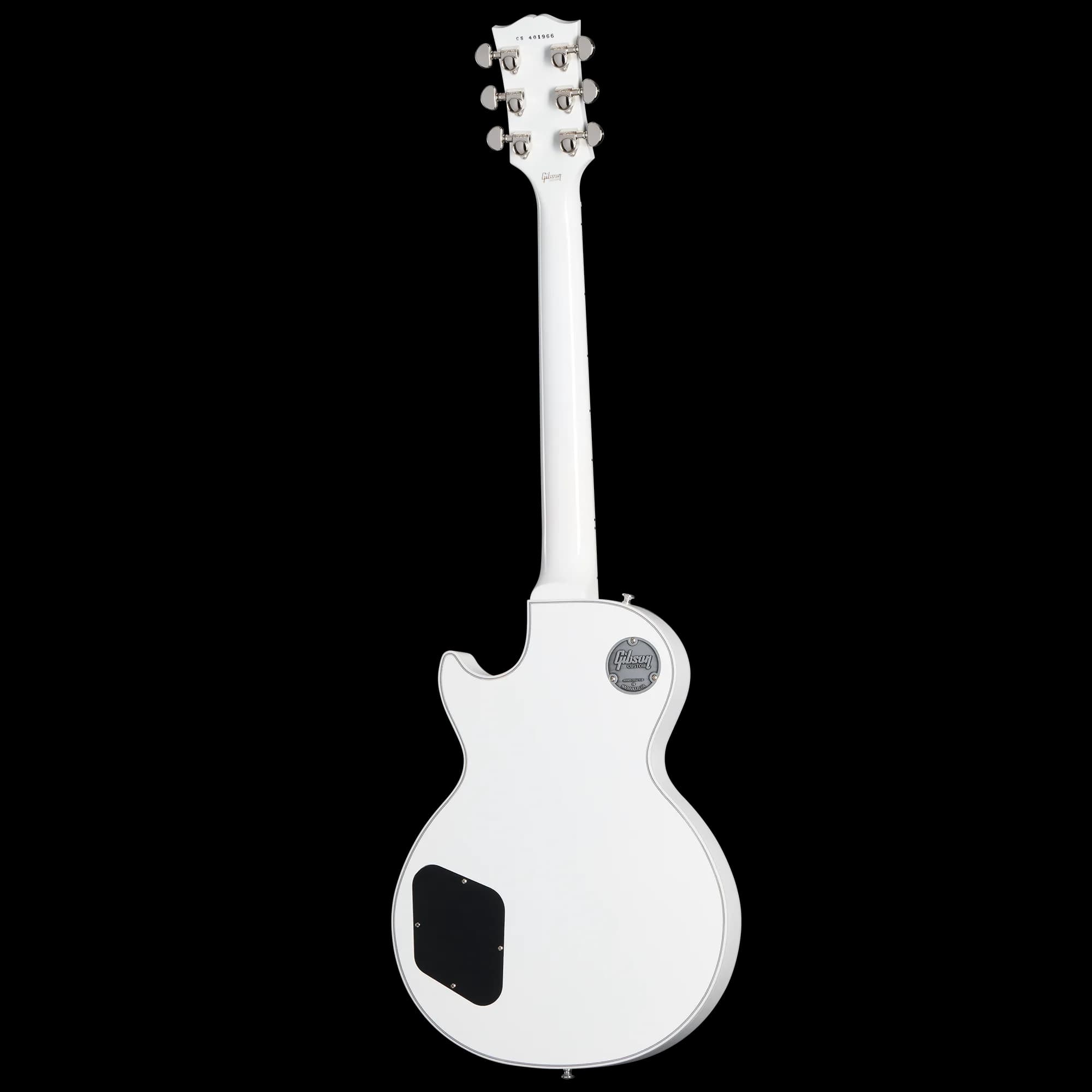 Gibson Les Paul Custom, Nickel Hardware, Alpine White, Exclusive — photo 4