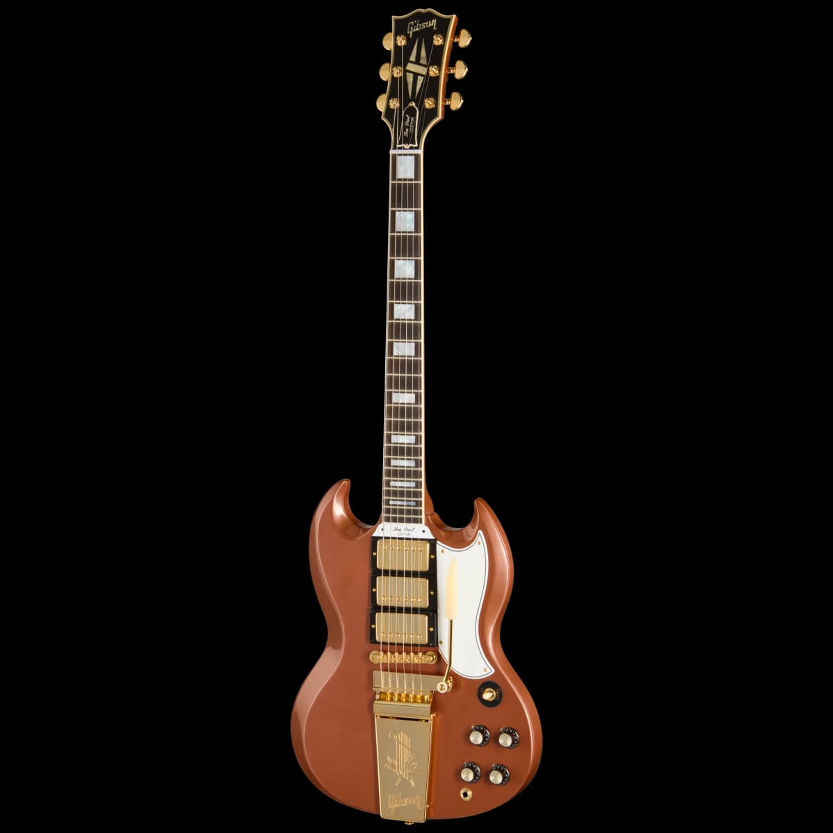 Gibson 1963 Les Paul SG Custom Reissue, VOS, Copper Iridescent — photo 3