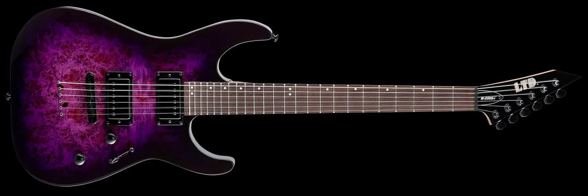 ESP M-200DX Purple Burst