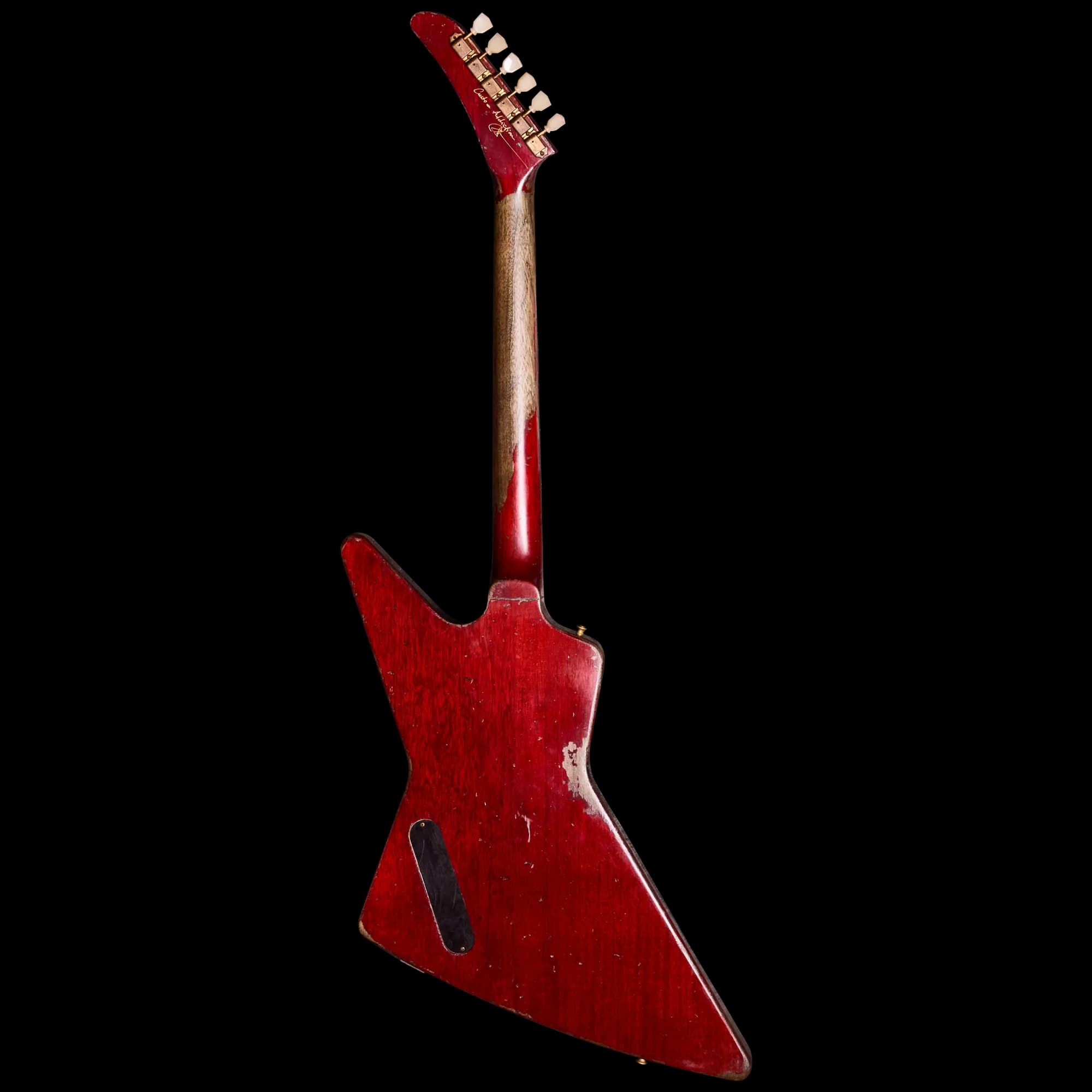 Gibson Leo Scala Custom Addiction Explorer, Dark Cherry — photo 4