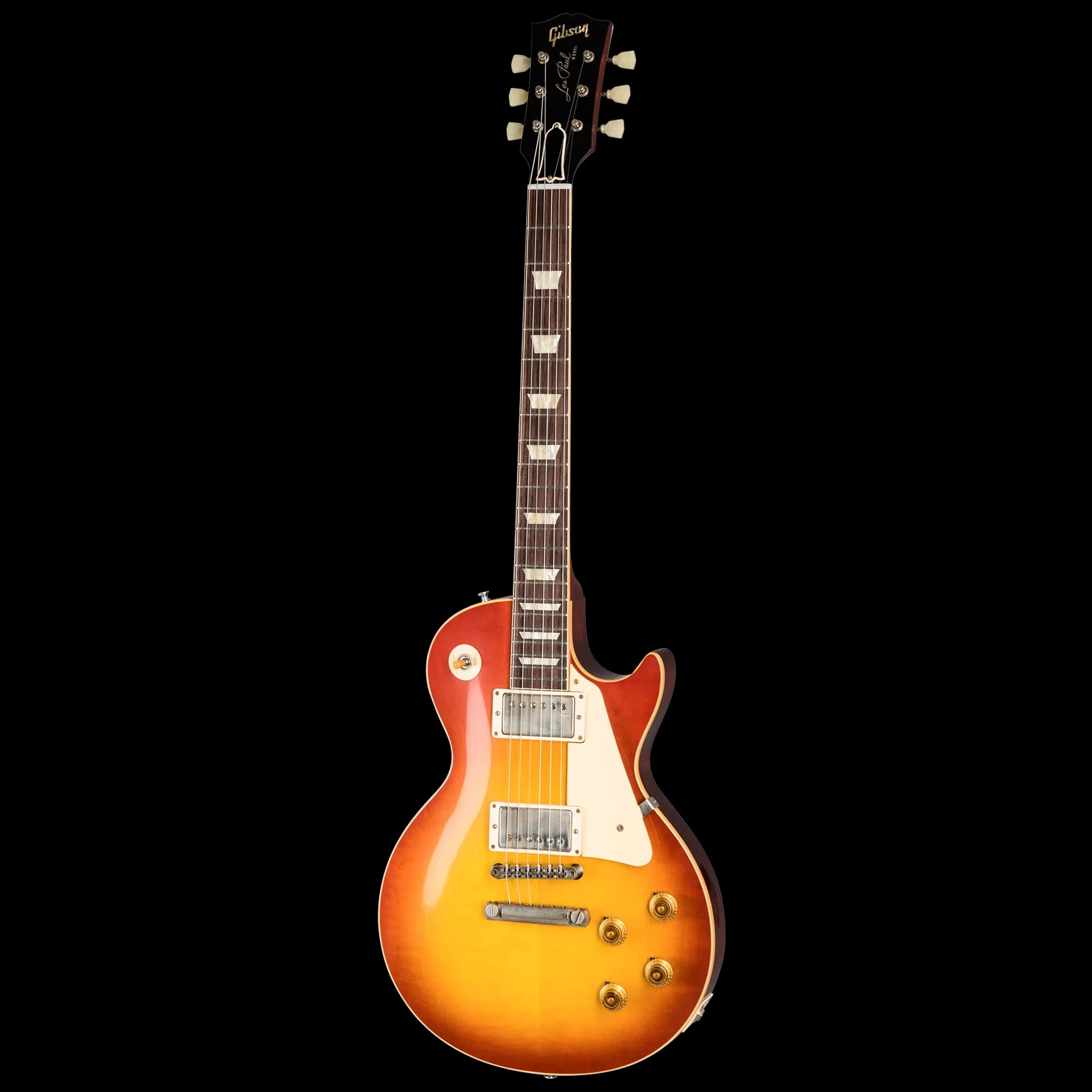 Gibson 1958 Les Paul Standard Reissue, VOS, Washed Cherry Sunburst — photo 2