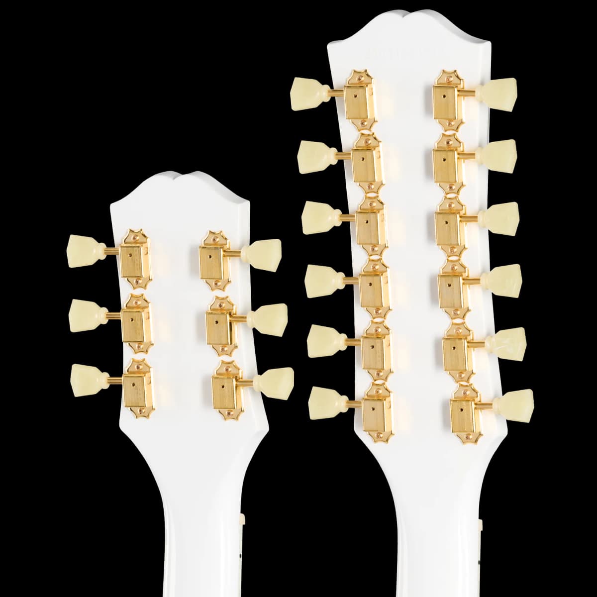 Epiphone EDS-1275 Doubleneck, Alpine White — photo 6