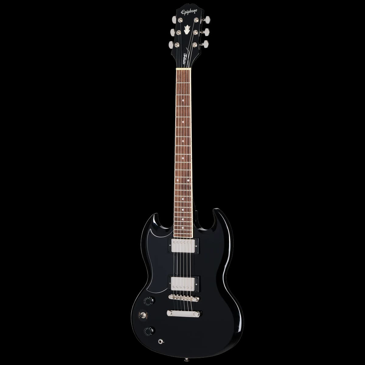 Epiphone SG Tribute, Left-Handed, Ebony, Exclusive — photo 3