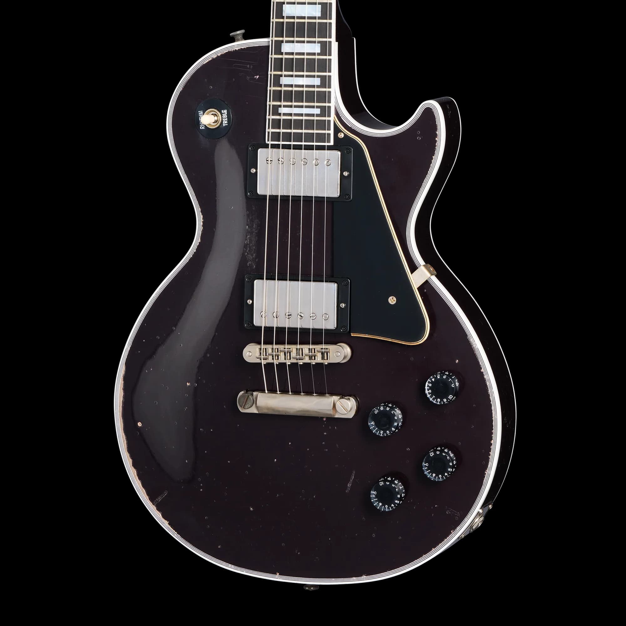 Gibson Les Paul Custom, Heavy Aged, Oxblood