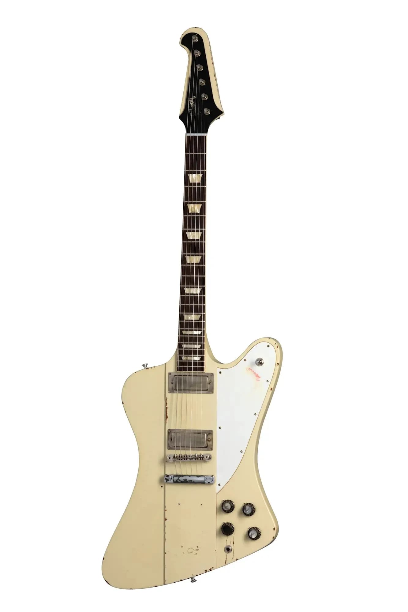 Gibson Johnny Winter 1964 Firebird V, Polaris White