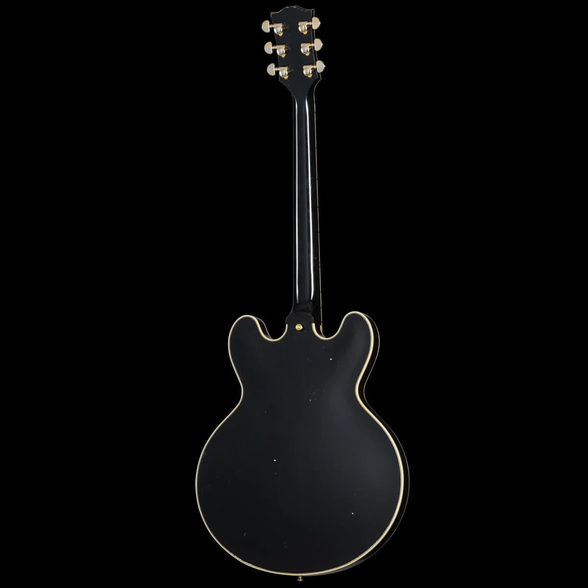 Gibson 60s ES-355 Reissue Maestro Vibrola, Light Aged, Ebony — photo 3