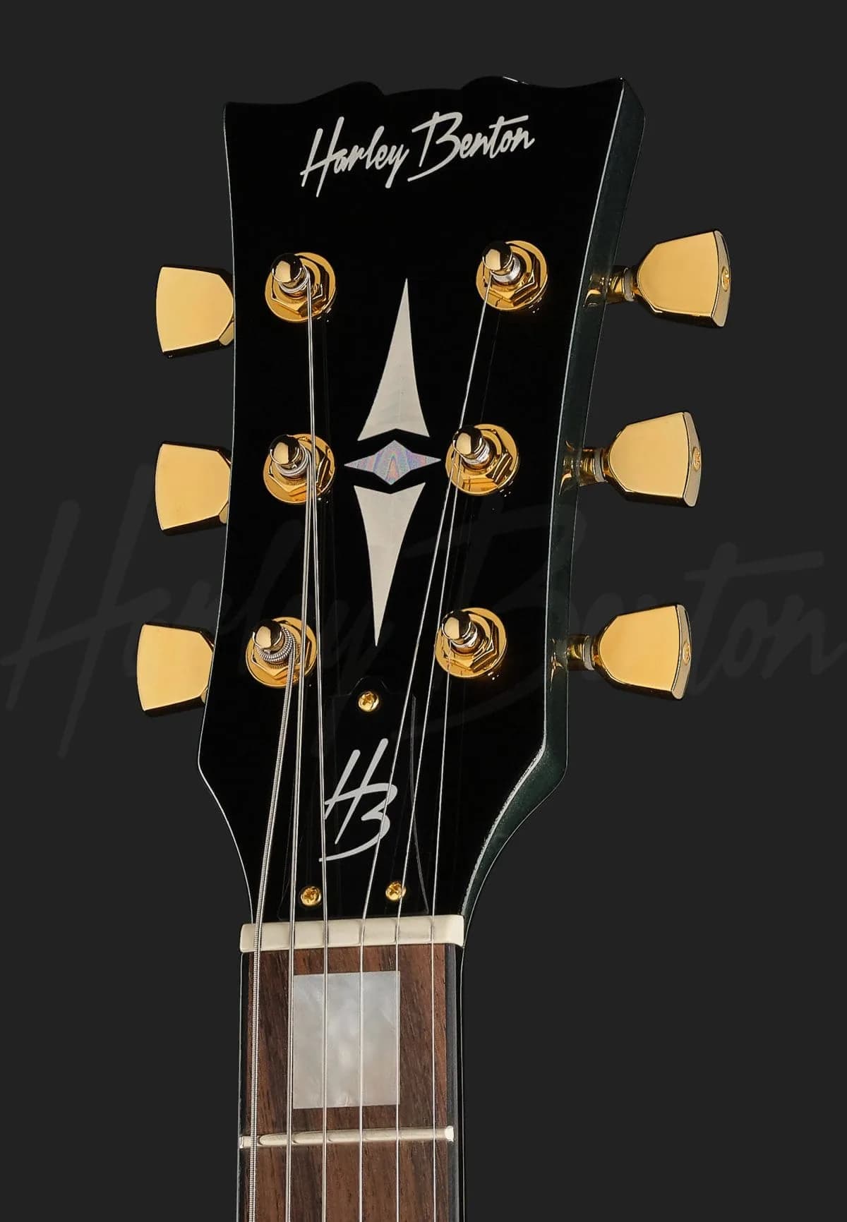 Harley Benton HB-35Plus Gun Metal Blue — photo 6