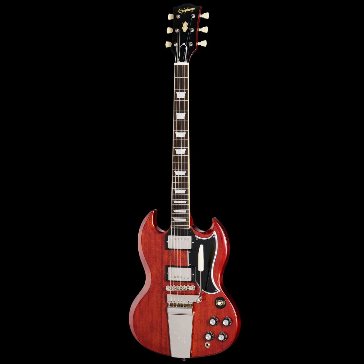 Epiphone IGC 1964 SG Standard Reissue with Maestro Vibrola, Cherry Red — photo 3