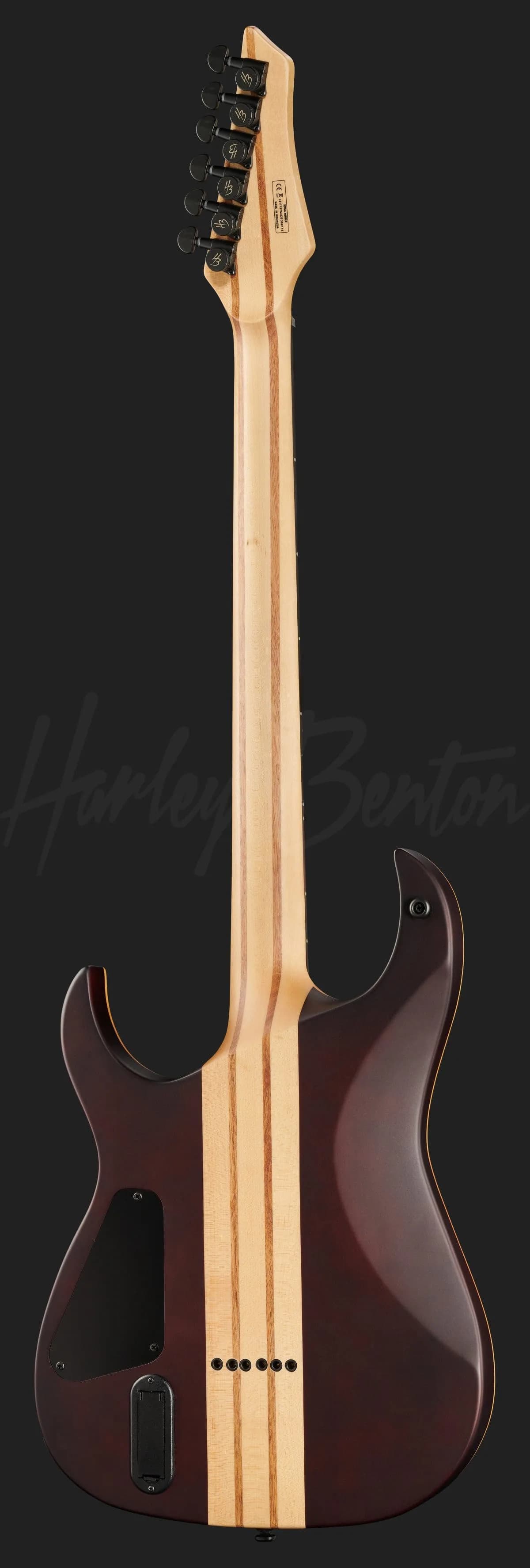 Harley Benton Amarok-BT BKRD Quilted Burst — photo 3