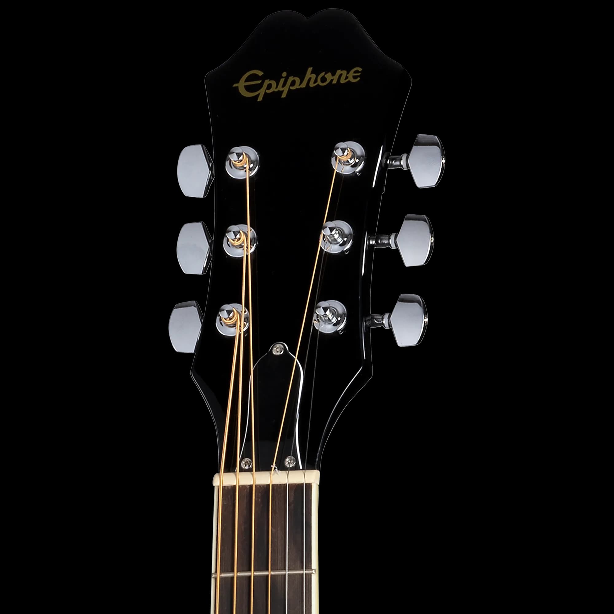 Epiphone FT-100CE, Ebony — photo 5