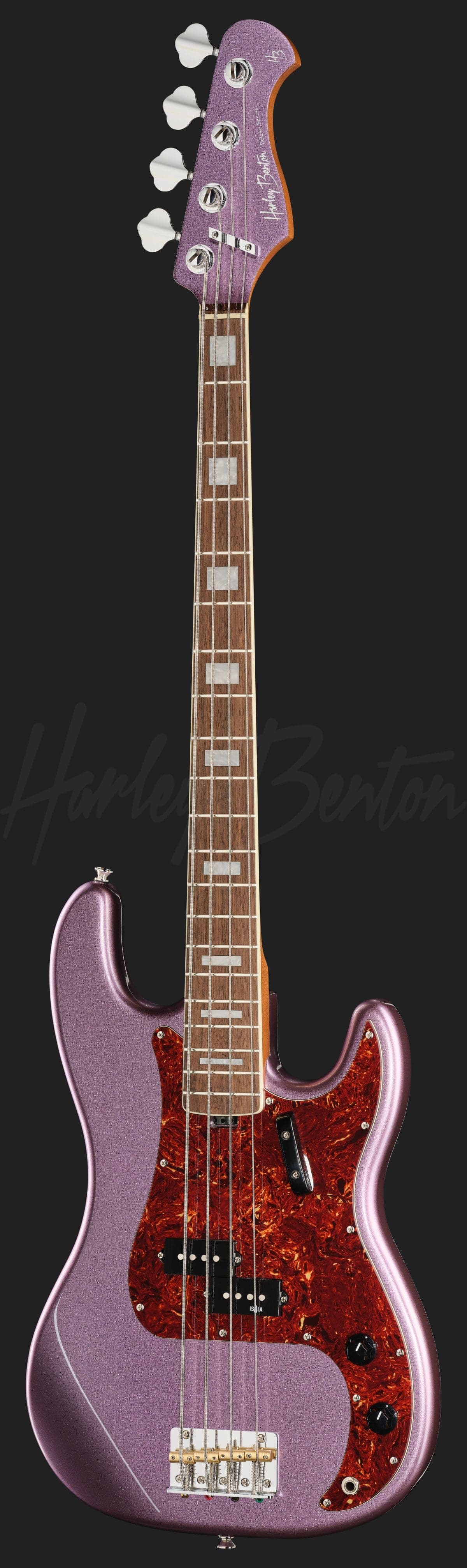 Harley Benton MV-4P Burgundy Mist — photo 2