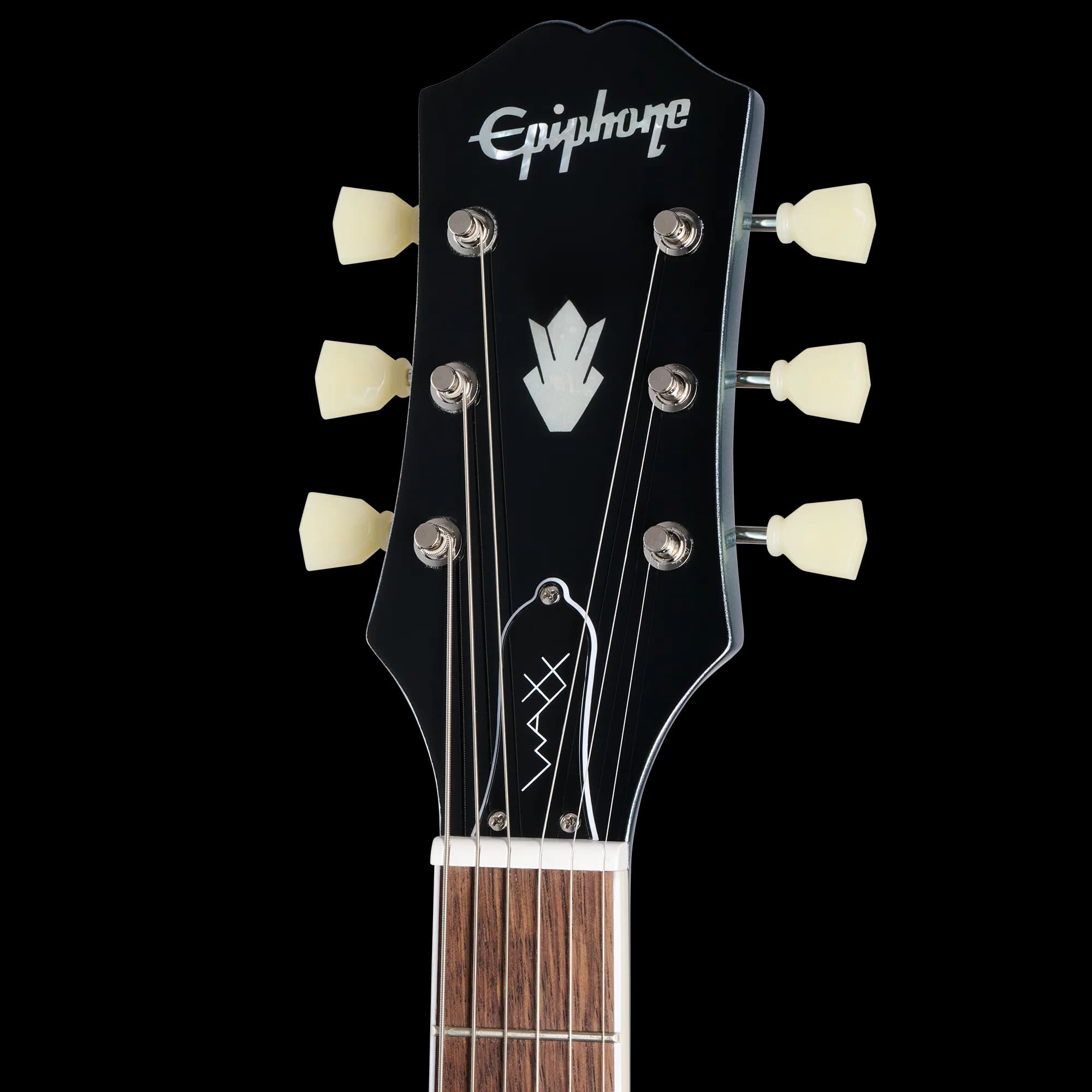 Epiphone Waxx Nighthawk Studio, Pelham Blue — photo 5