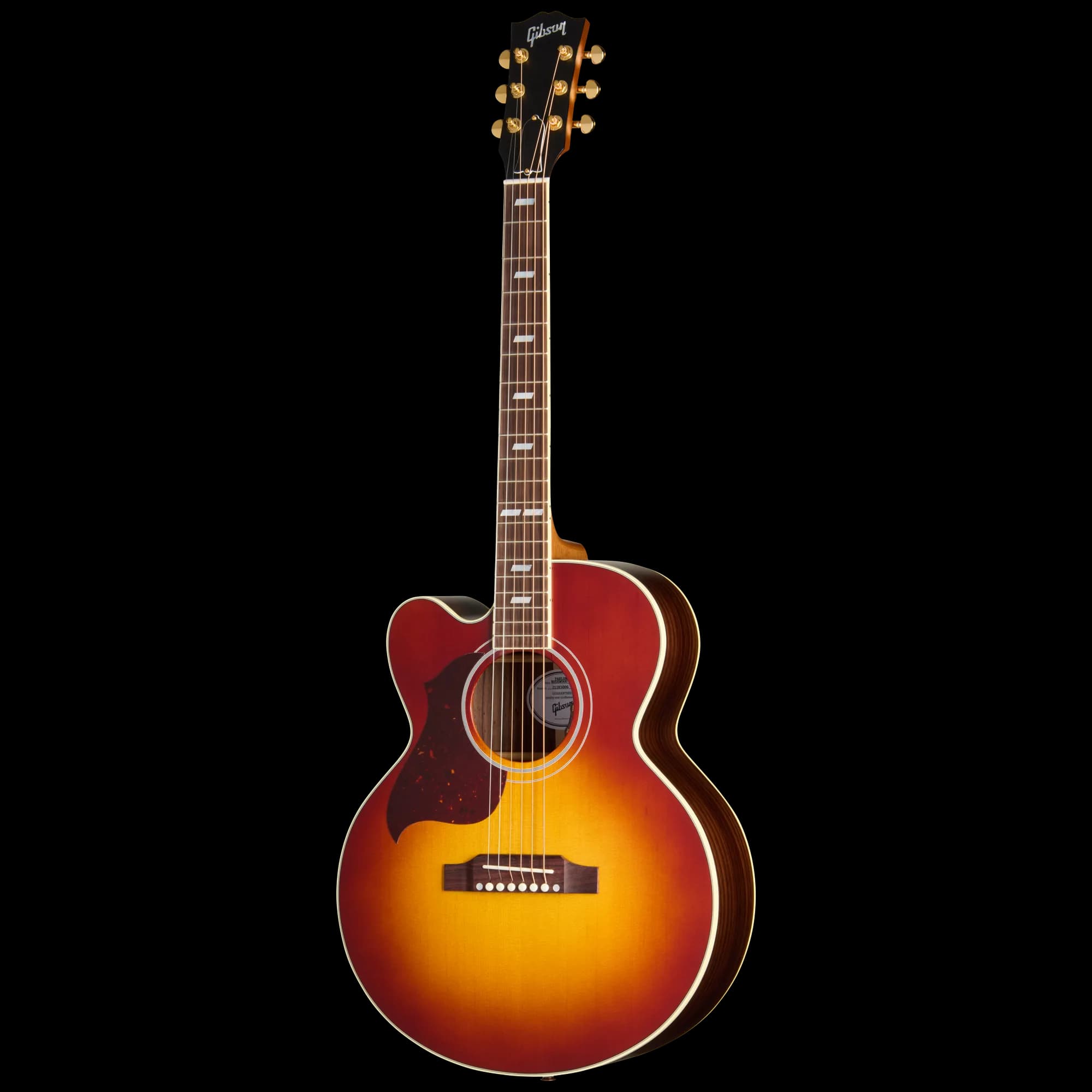 Gibson Parlor Rosewood EC, Rosewood Burst, Left-Handed — photo 3