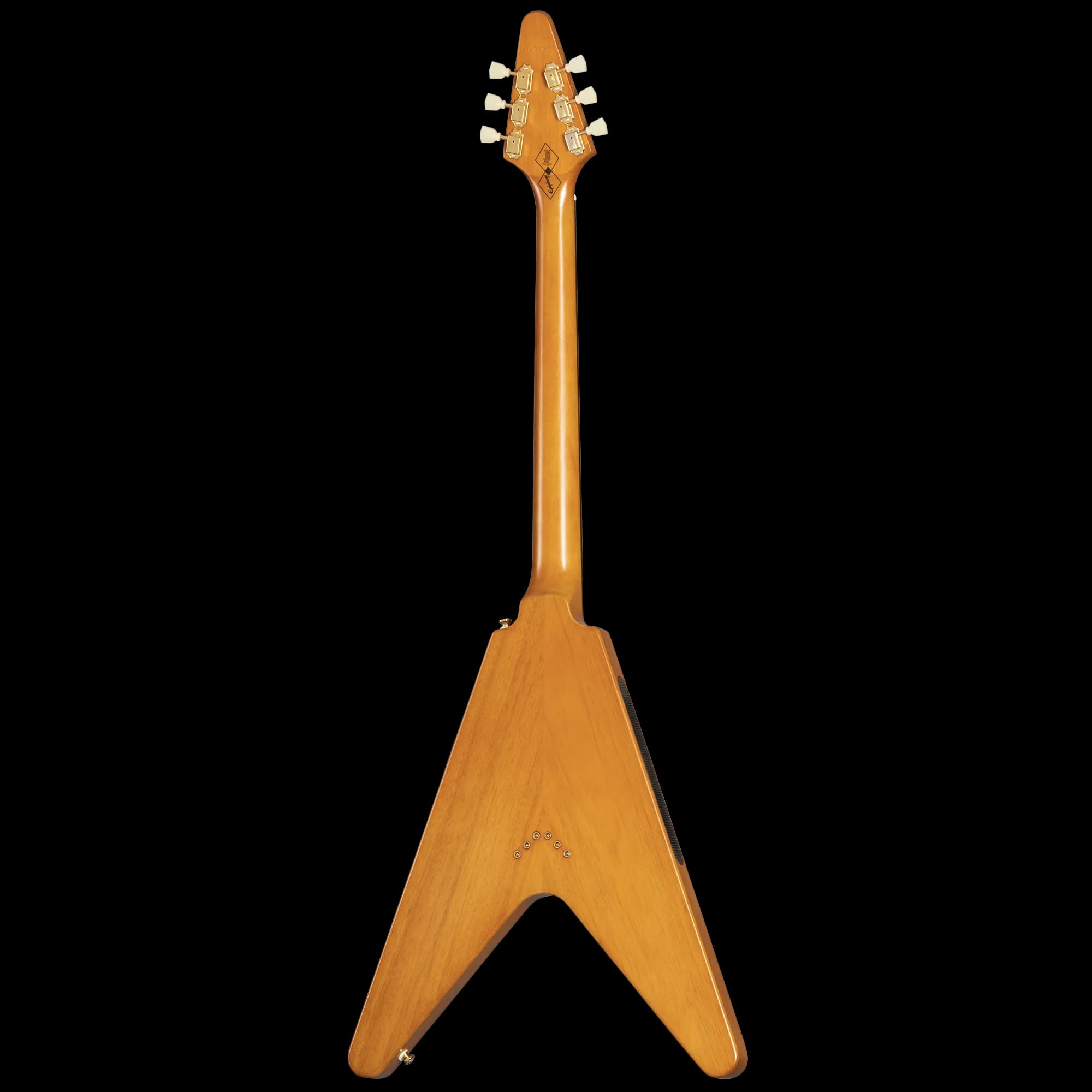 Epiphone IGC 1958 Korina Flying V, Left-Handed, Aged Natural, Exclusive — photo 4