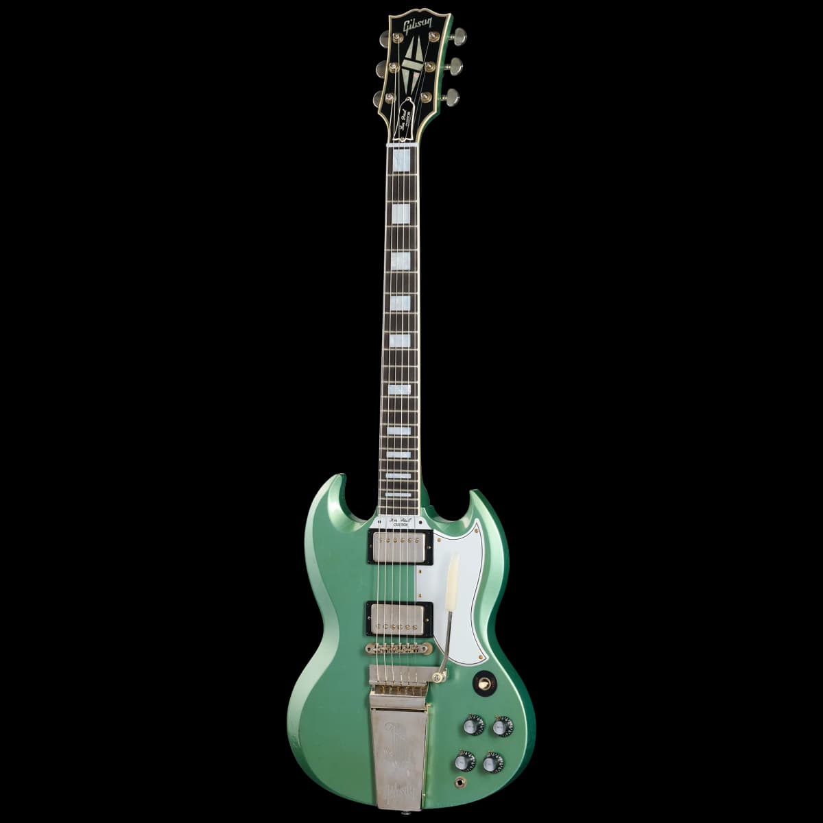 Gibson 1963 Les Paul SG Custom Reissue, Light Aged, Inverness Green — photo 3