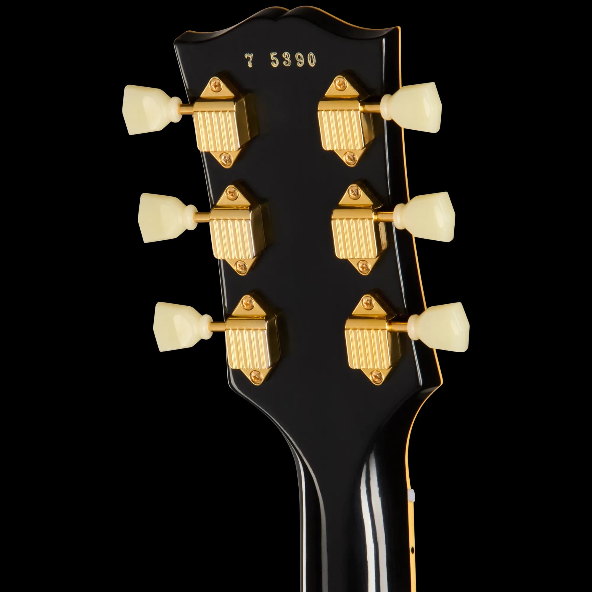 Gibson 1957 Les Paul Custom Reissue 3-Pickup, Left-Handed, Ebony — photo 6
