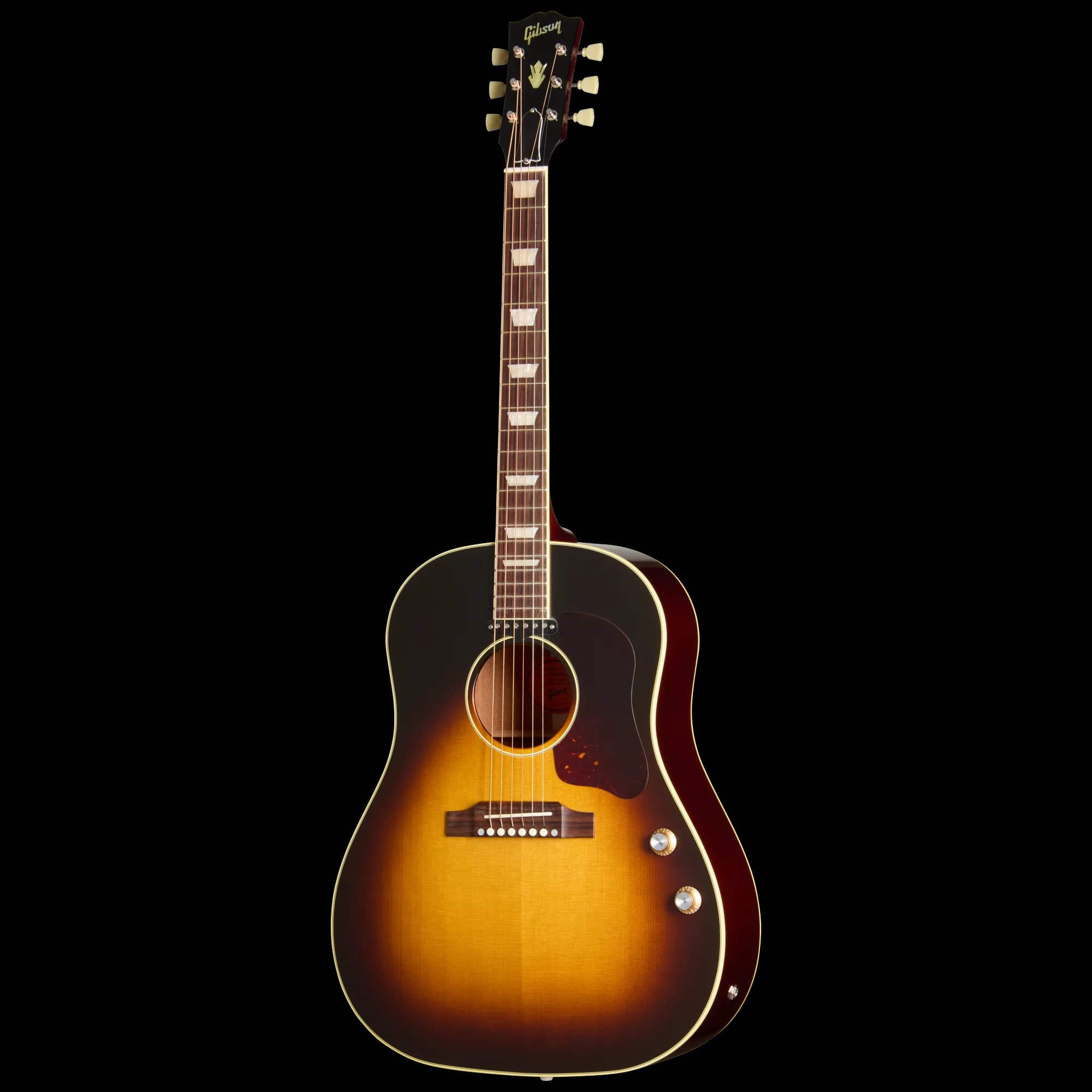 Gibson J-160E Original, Vintage Sunburst — photo 3