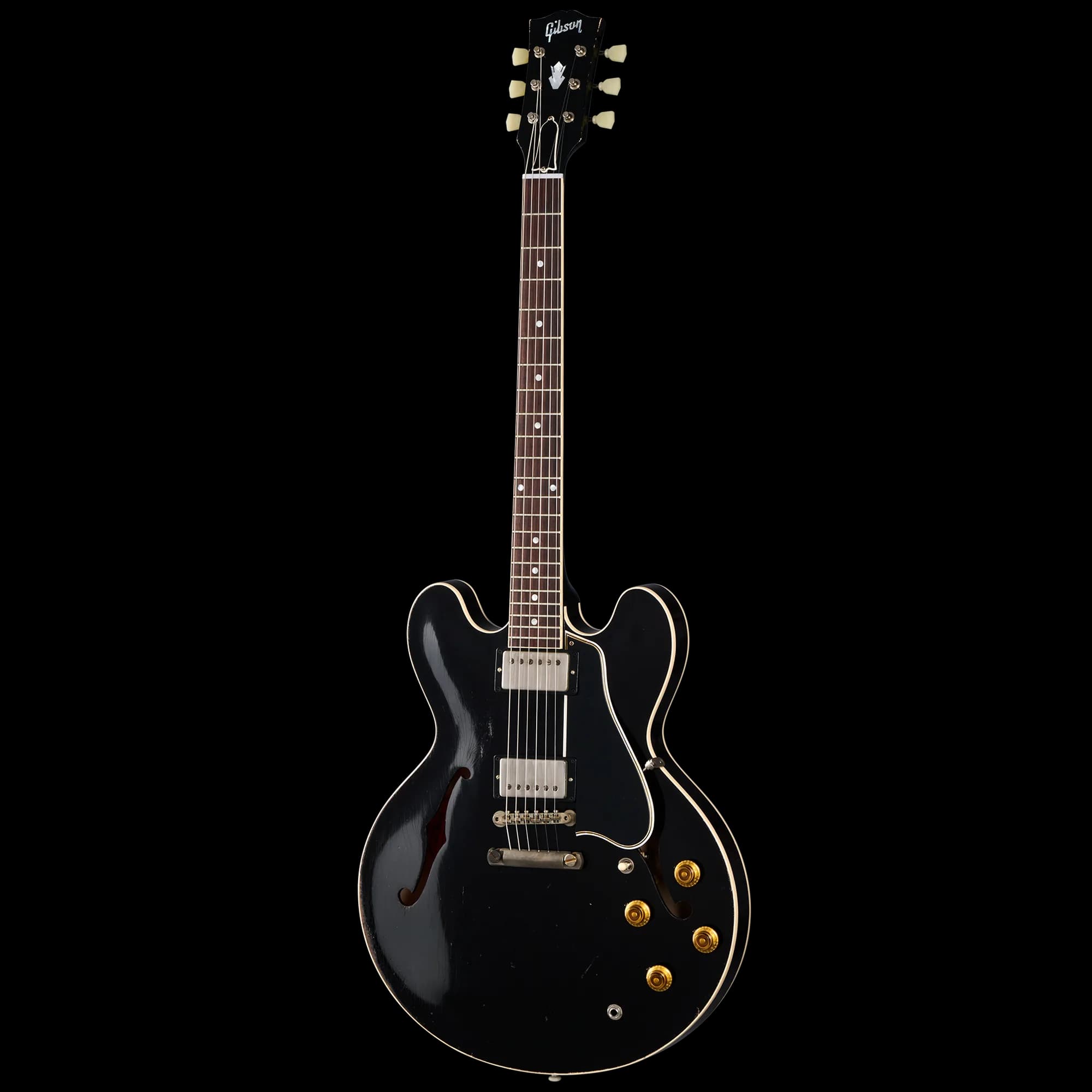 Gibson 1959 ES-335 Reissue, Heavy Aged, Dark Oxblood, Exclusive — photo 2