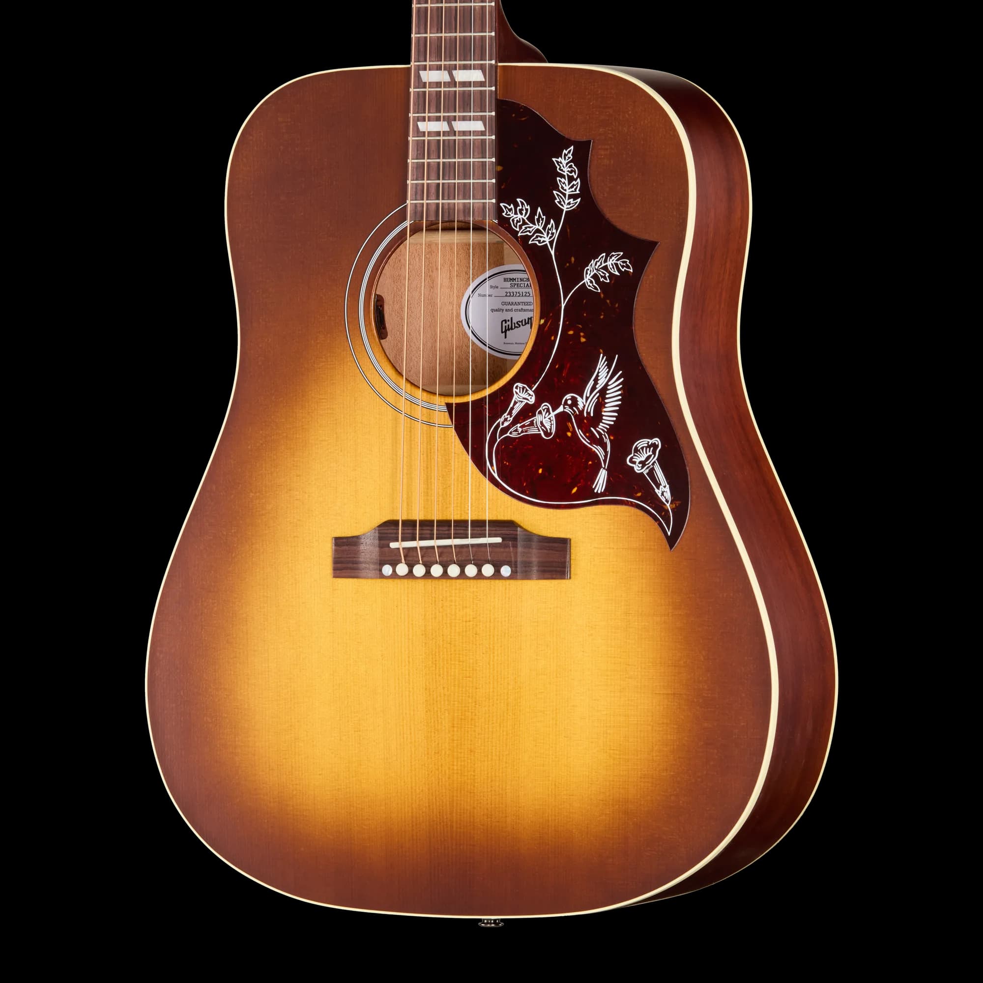 Gibson Hummingbird Special, Satin Honey Burst
