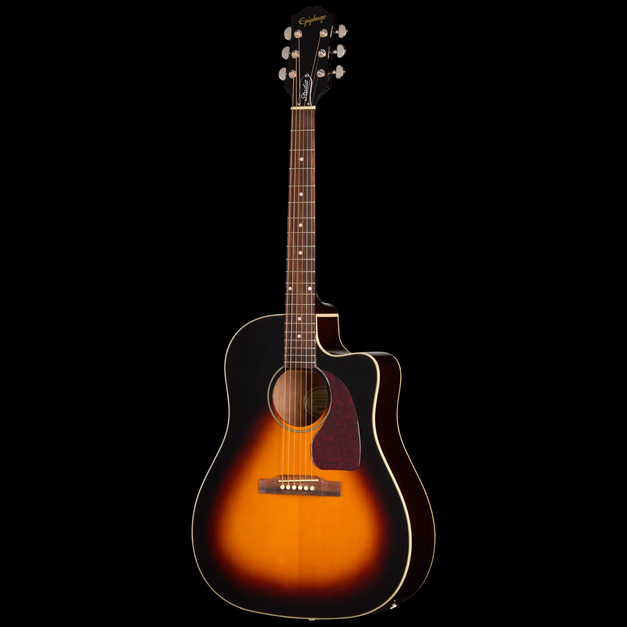 Epiphone J-45 Studio EC, Vintage Sunburst — photo 3